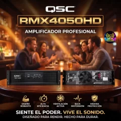 amplificador rmx4050hd qsc