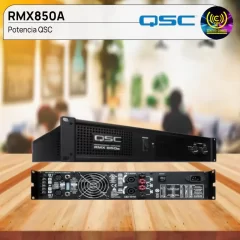 potencia qsc rmx850a