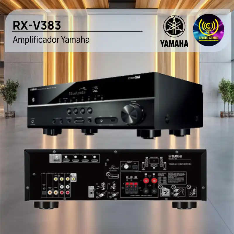 amplificador rx v383 yamaha