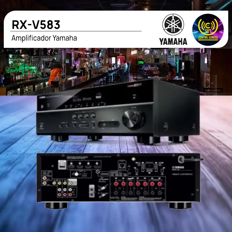 amplificador rx v583 yamaha