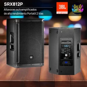 jbl srx812p portatil 2 vias