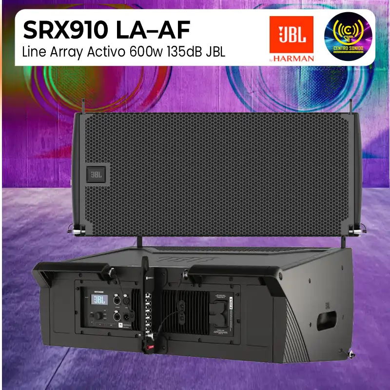 jbl srx910 la–af line array activo 600w 135db
