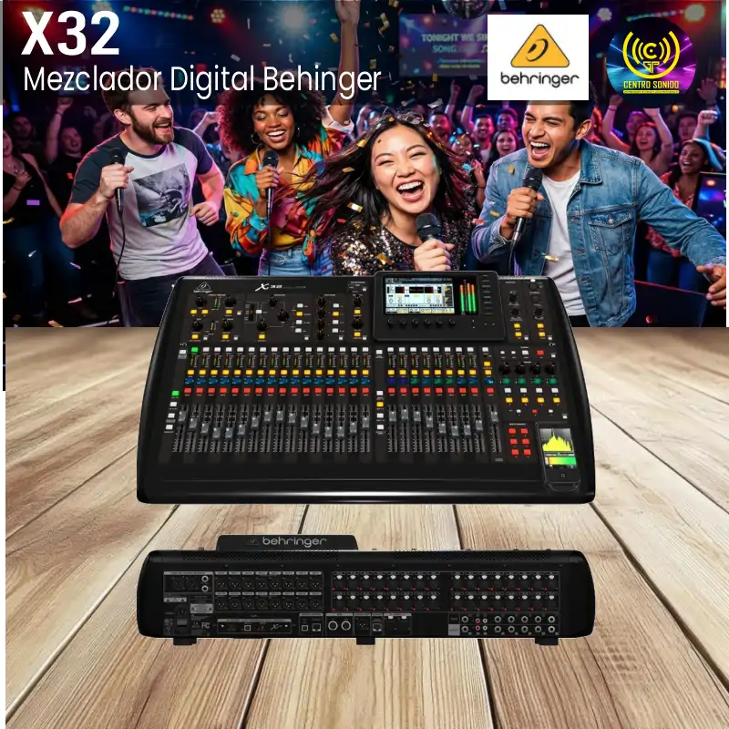 mezclador digital x32 behringer