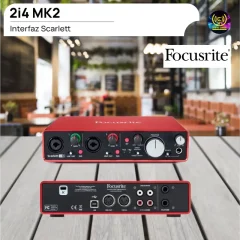 interfaz scarlett 2i4 mk2