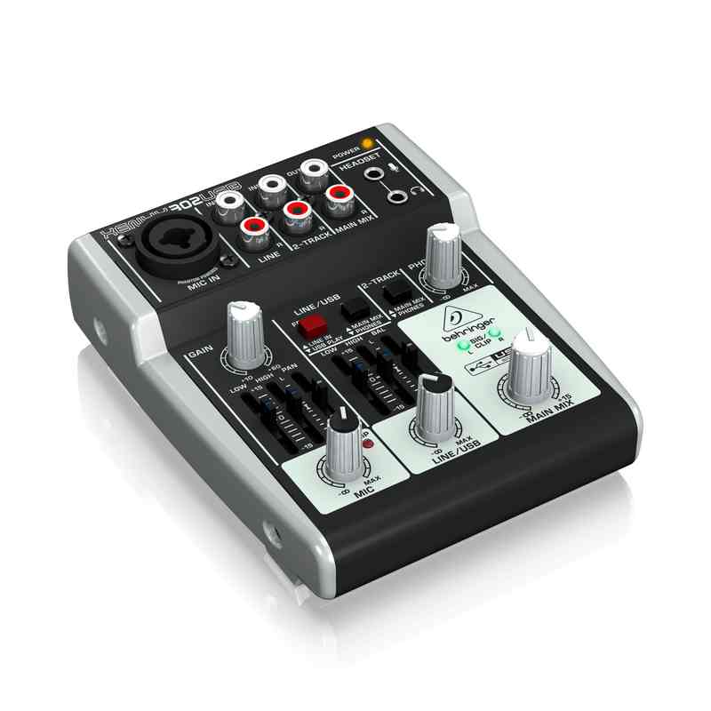 mezclador de audio behinger 302usb