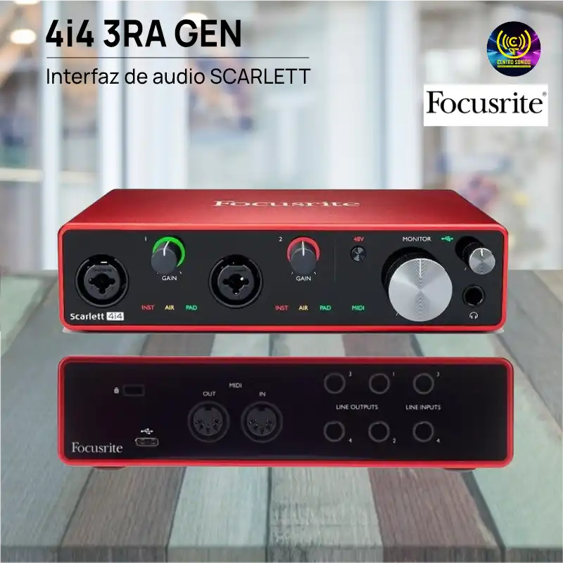 scarlett 4i4 3ra gen