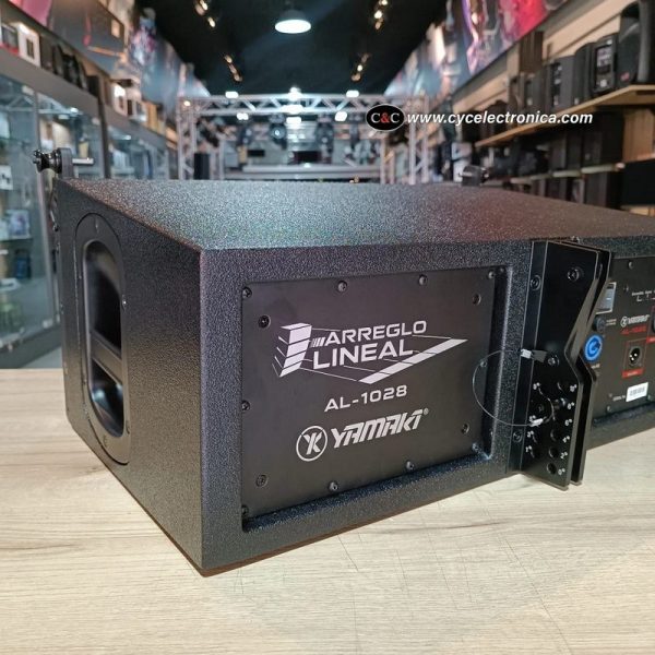 altavoz line array activo yamaki al 1028 de 8"