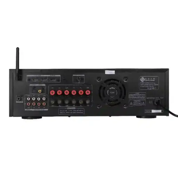 radioamplificador teatro en casa 5.1 con bluetooth y módulo usb av6188hd