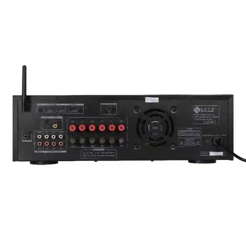 radioamplificador teatro en casa 5.1 con bluetooth y módulo usb av6188hd