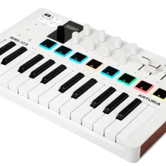arturia minilab 3 mini controlador usb c de 25 teclas delgadas