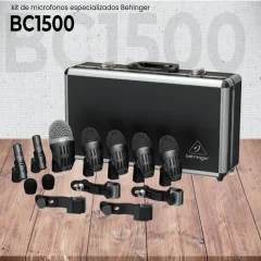 kit bc1500 de microfonos especializados behinger