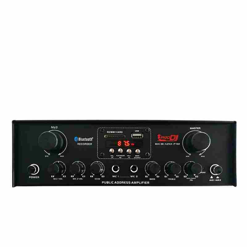 bcb 120 fmamplificador ambiental monofonico. ideal para perifoneo