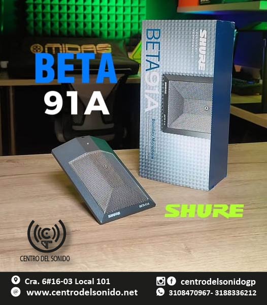 shure beta91a micrófono de bombo