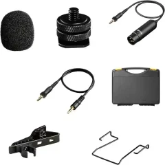 micrófono inalámbrico de solapa by wm8 pro k2 boya