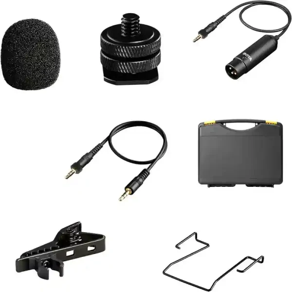 micrófono inalámbrico de solapa by wm8 pro k2 boya