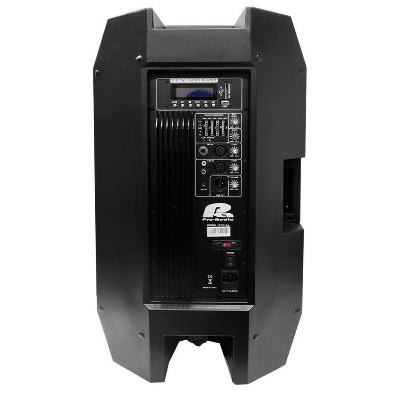 cabina activa btx15a pa pro audio 700w con base