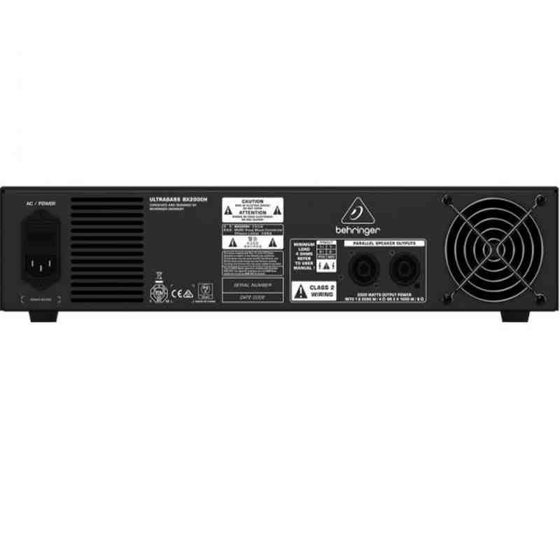 amplificador de bajos ultra versátil behringer bx2000h