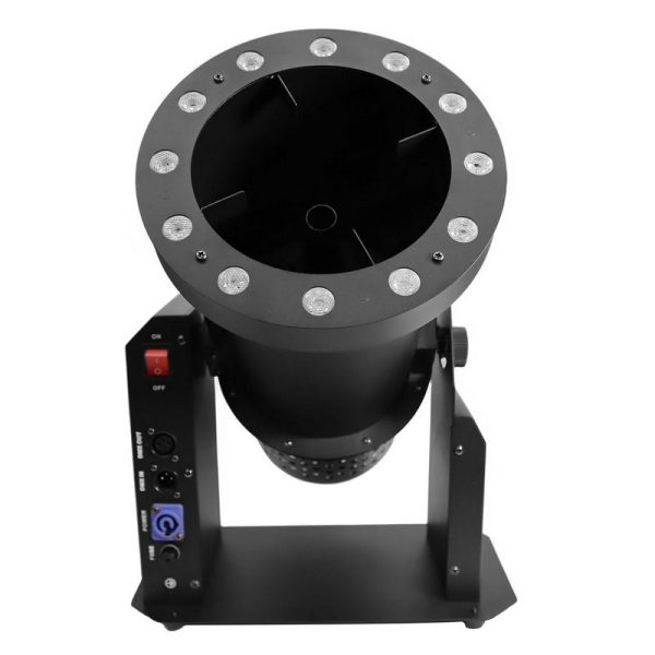 c01 cañon de confeti pequeño con led