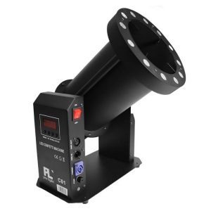 c01 cañon de confeti pequeño con led