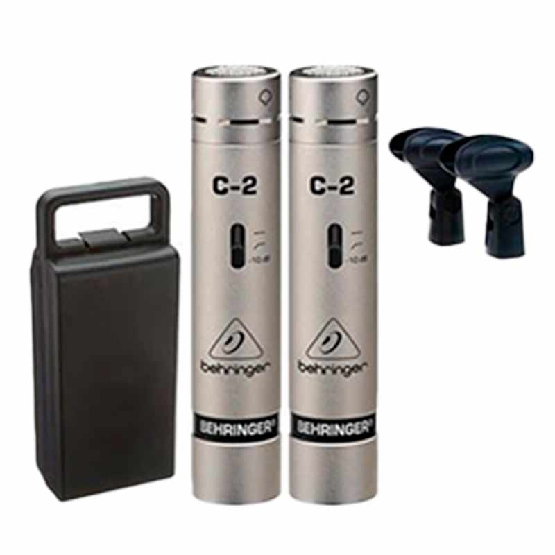 micrófono condensador c 2 kit