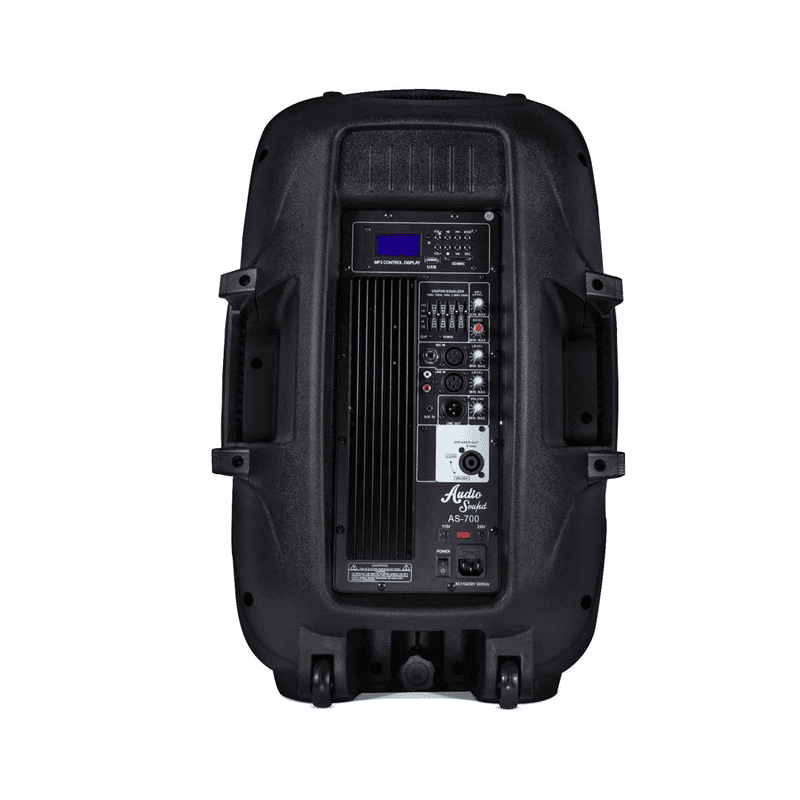 cabina 15″ activa as 700 audiosound 700w