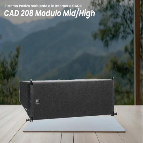 sistema pasivo resistente a la interperie cadis cad 208 modulo mid/high