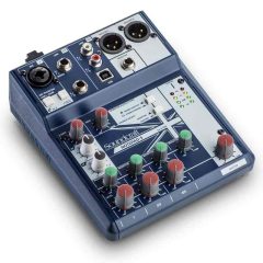 consola mezcladora con interfaz usb soundcraft notepad 5