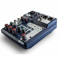 consola mezcladora con interfaz usb soundcraft notepad 5