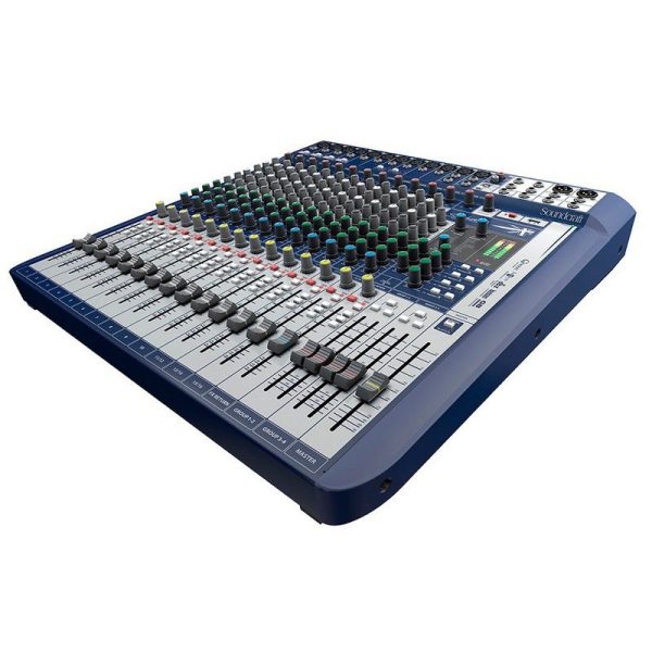 consola soundcraft signature 16 12mic 3st usb 2