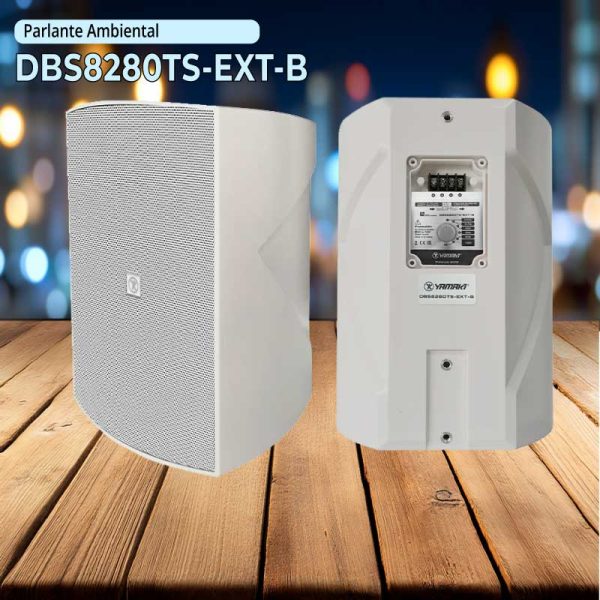parlante ambiental yamaki dbs8280ts ext b 8"