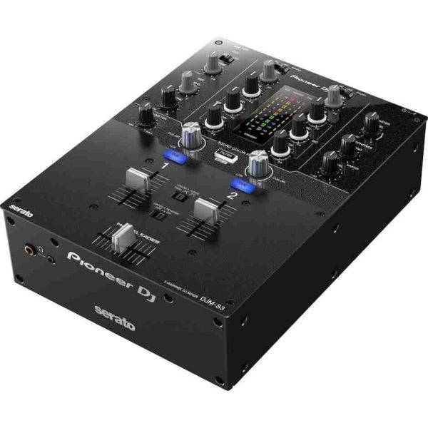 mezclador pionner djm s3 de 2 canales scratch style para serato dj pro
