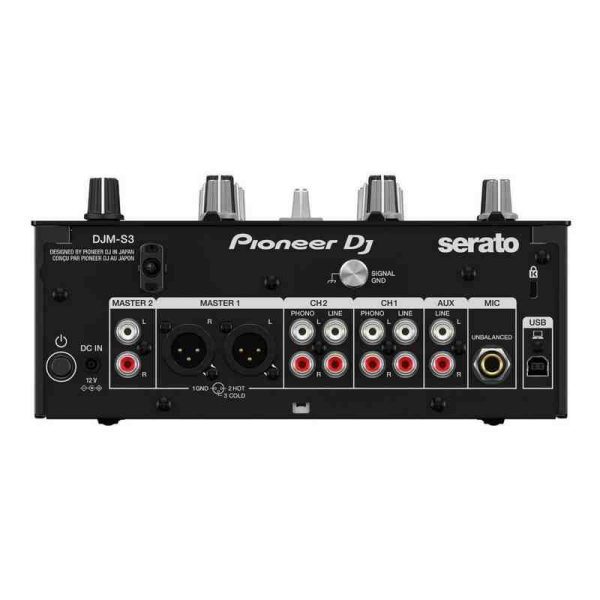 mezclador pionner djm s3 de 2 canales scratch style para serato dj pro