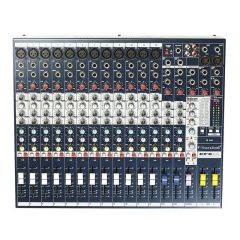 efx12 soundcraft consola mezcladora 12ch + 32 efectos