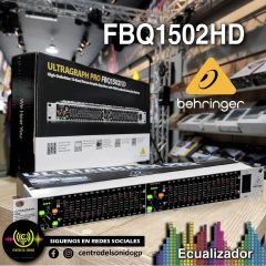 ecualizador behringer fbq1502hd ultragraph pro