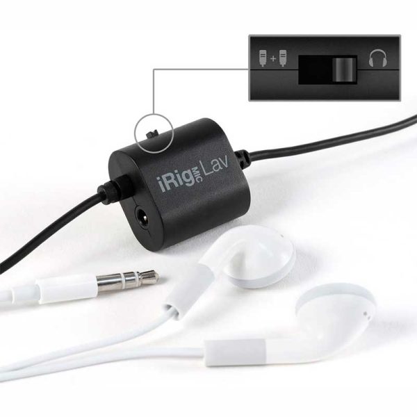 micrófono de solapa irig mic lav de ik multimedia