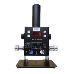 jet12 máquina de chorro de co2 con 12 leds rgb (pantalla digital)