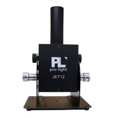 jet12 máquina de chorro de co2 con 12 leds rgb (pantalla digital)