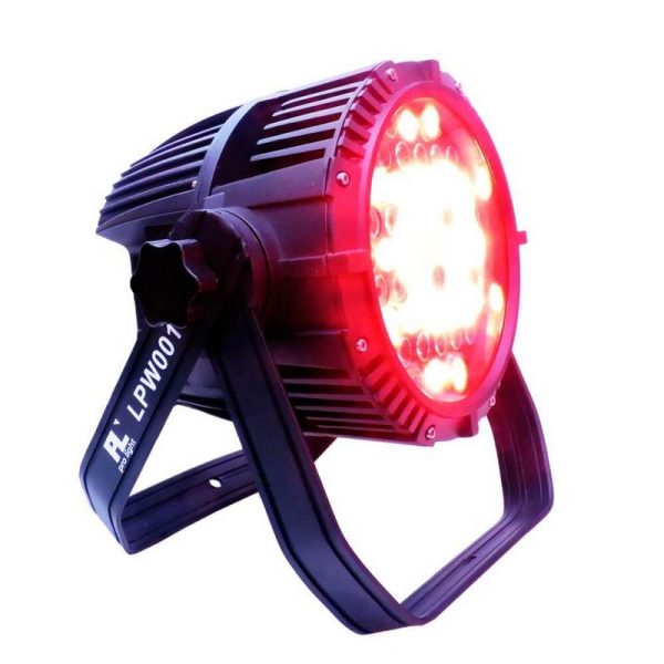 par led resistente al agua lpw001 rgbw ip65 54x3w