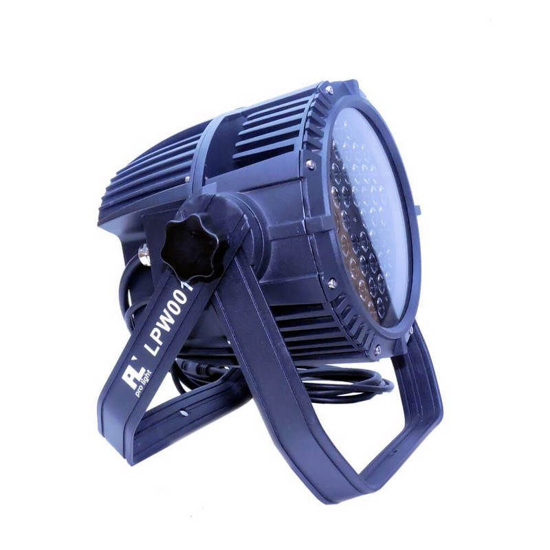 Par LED Resistente al agua LPW001 RGBW IP65 54x3w El LPW001 de Pl Pro Light es un Par LED fabricado para ofrecer luces de alta intensidad en espacios exterio