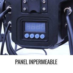 par led resistente al agua lpw001 rgbw ip65 54x3w