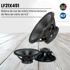 bobina de voz de cobre interior/exterior de fibra de vidrio de 4