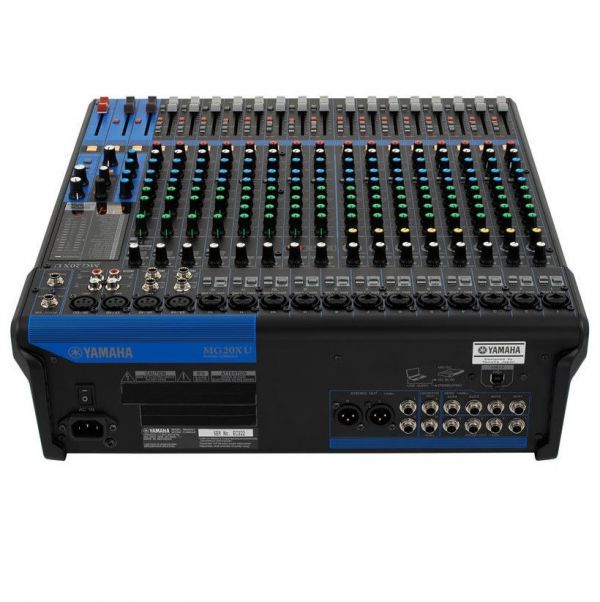mezclador yamaha mg20xu de 20 canales