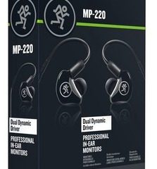 mackie mp 220 auriculares intrauditivos de la serie mp con controladores duales
