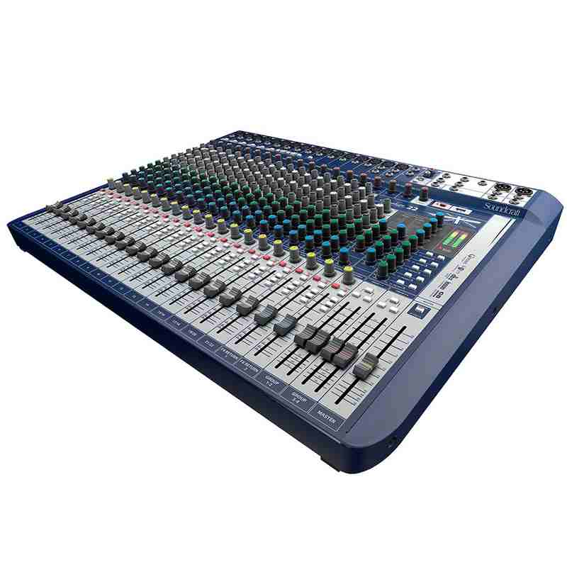 mezcladora signature 22 soundcraft 16mic 4st usb