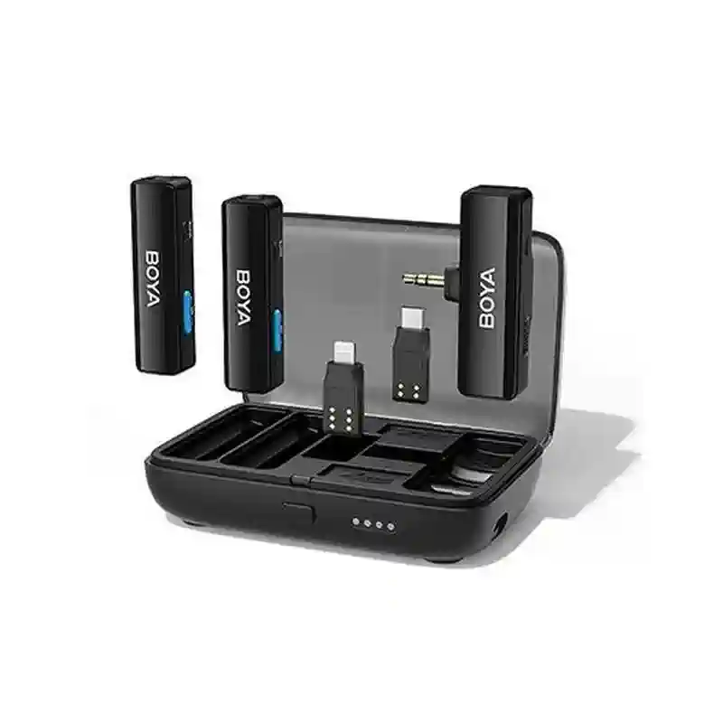 micrófono inalámbrico de solapa boyalink boya