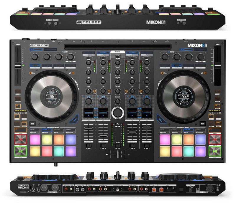 controlador dj mixon 8 pro reloop