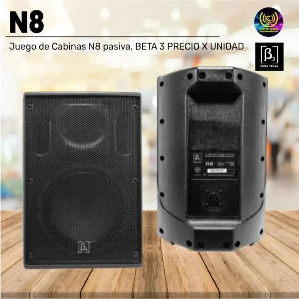 juego de cabinas n8 pasiva