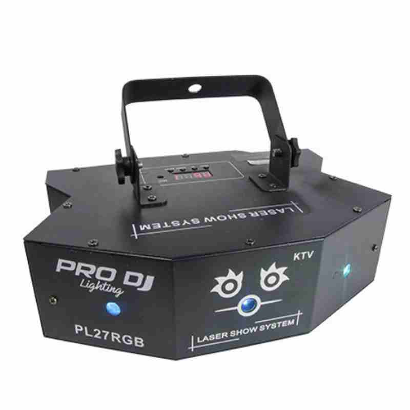 láser pro dj pl27rgb 3 salidas rgb dmx