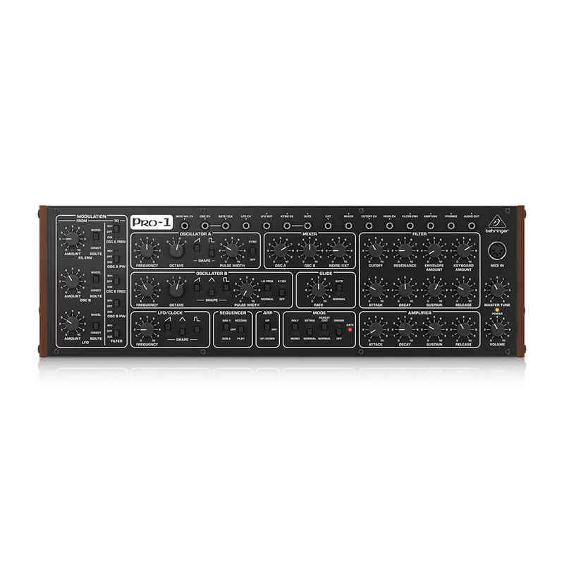 sintetizador analógico modular behringer pro 1