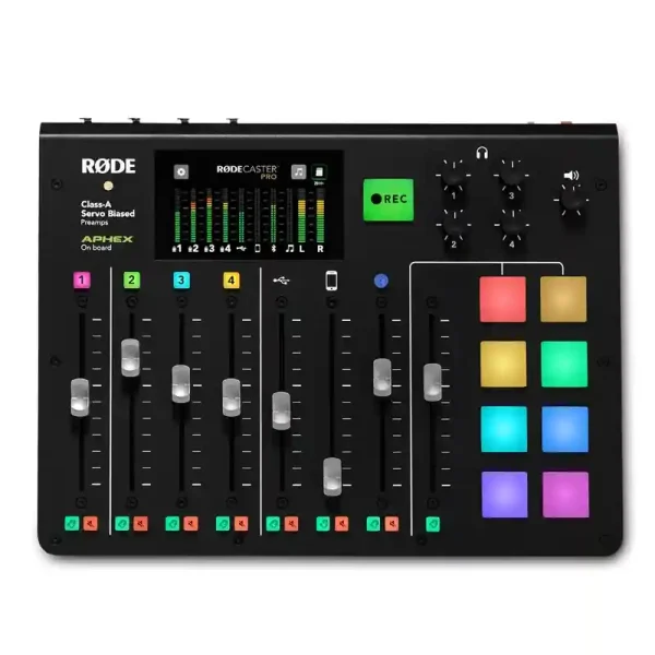 rode rodecaster pro estudio integrado